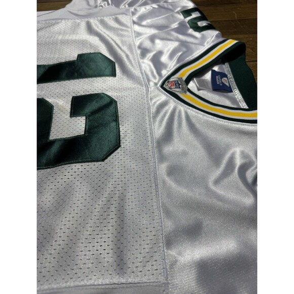 Reebok Aaron Rodgers Jersey White Mens Size 52 Green Bay Packers NFL Football - Picture 5 of 6